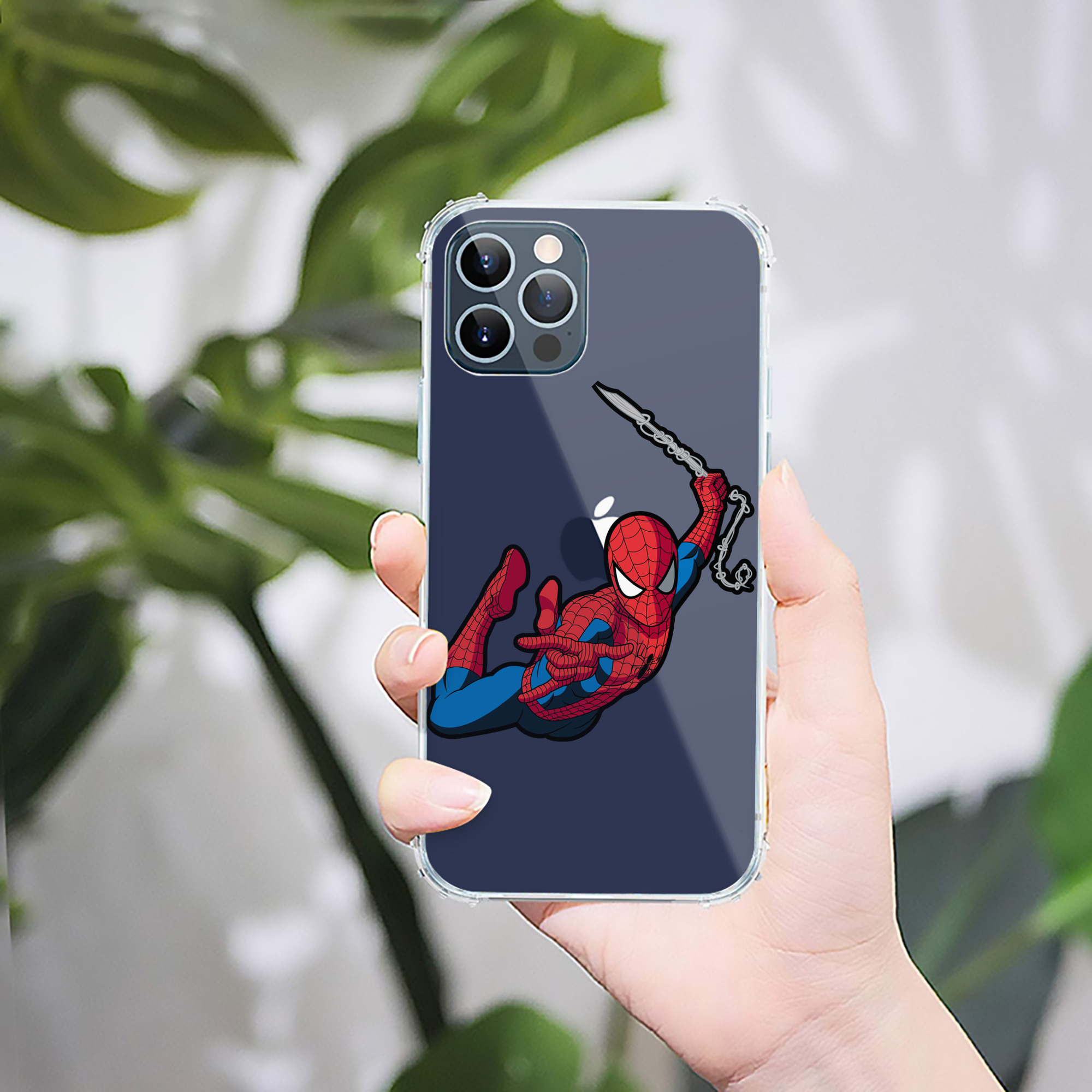 （画像用） アベンジャーズ The Avengers 【iPhone 12シリーズ対応】透明スマホケース（クリアソフトケース）